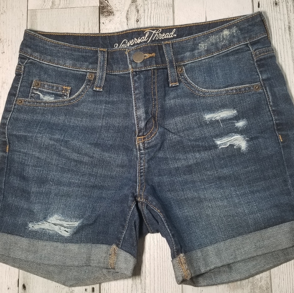 Universal Thread High-waisted Denim Shorts